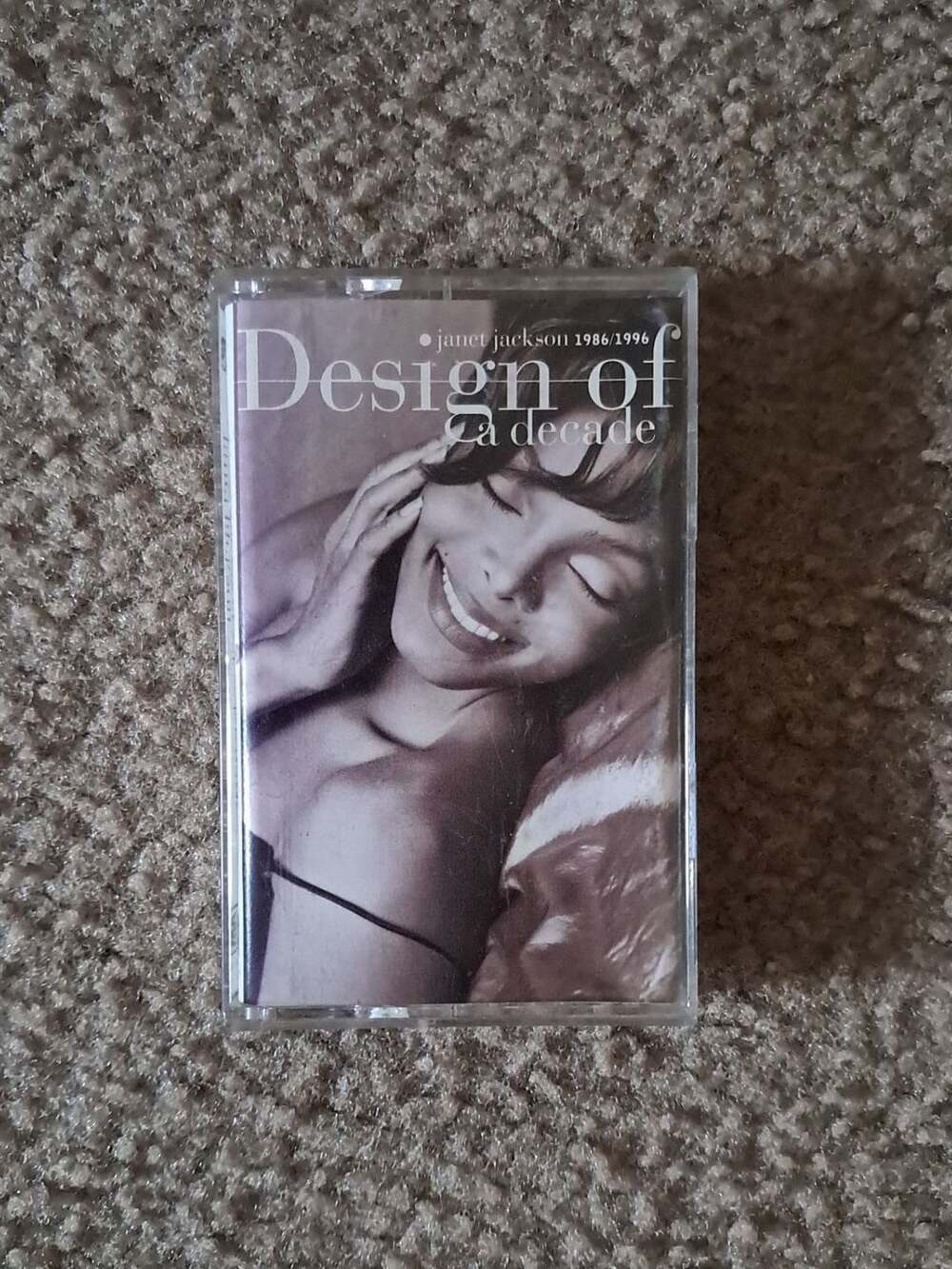 Janet Jackson Design of a Decade 1986/1996 Cassette Tape
